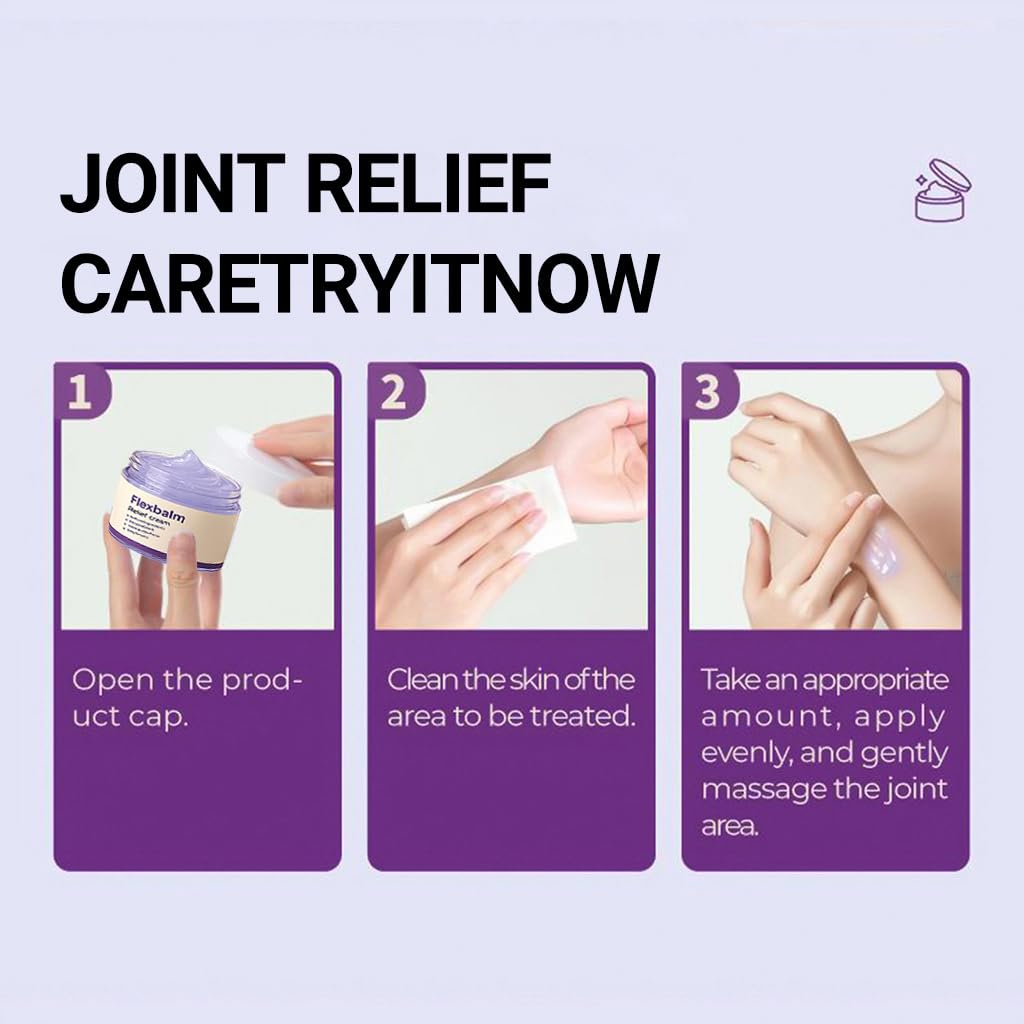 Flexbalm Rapid Joint Relief Gel, 2026 New Advanced Relief Soothing Massage Gel, Flexbalm Rapid Joint Relief Cream for Back, Neck, Hands, Knee (2PCS) DESIYUEBuy Supplements Australia
