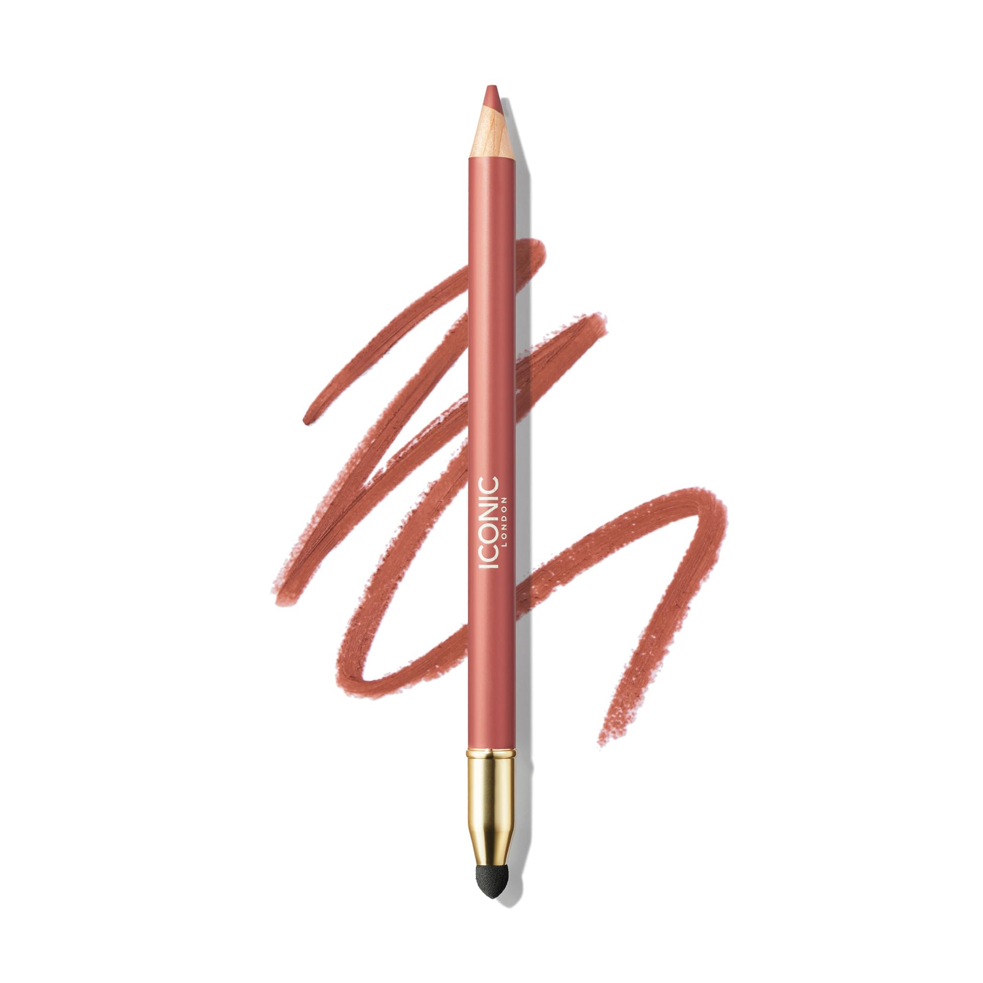 ICONIC LONDON Fuller Pout Sculpting Lip Liner | Blendable, Dual Ended Lip Liner with Creamy Colour and Lip Sponge for Buffing, Cruelty-Free, Vegan Makeup (Sister Sister) 0.036 Oz ICONIC LONDON buy supplements Au