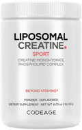 Codeage Liposomal Creatine Powder Supplement - 3-Month Supply - 5000mg Creatine Monohydrate Pre Workout & Post Workouts - Unflavored Creatine, Pure Creatine Powder, Creatinine for Sports - 90 Servings CodeageBuy Supplements Australia