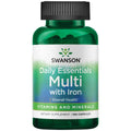 Swanson Multi and Mineral Daily Men's Women's Multivitamin Multimineral Health Supplement 100 Capsules (Caps) SwansonBuy Supplements Australia