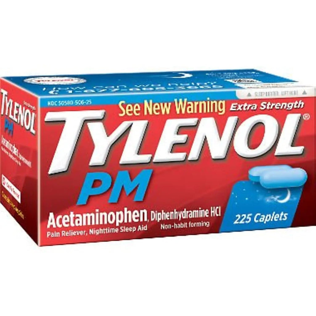 Tylenol PM Caplets - 225 ct. bottle TylenolBuy Supplements Australia