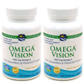 Nordic Naturals Omega Vision, Lemon - 60 Soft Gels - Pack of 2-1460 mg Omega-3 + FloraGLO Lutein & Zeaxanthin - Eye Health, Brain Health, Antioxidant Support - Non-GMO - 60 Total Servings Nordic NaturalsBuy Supplements Australia