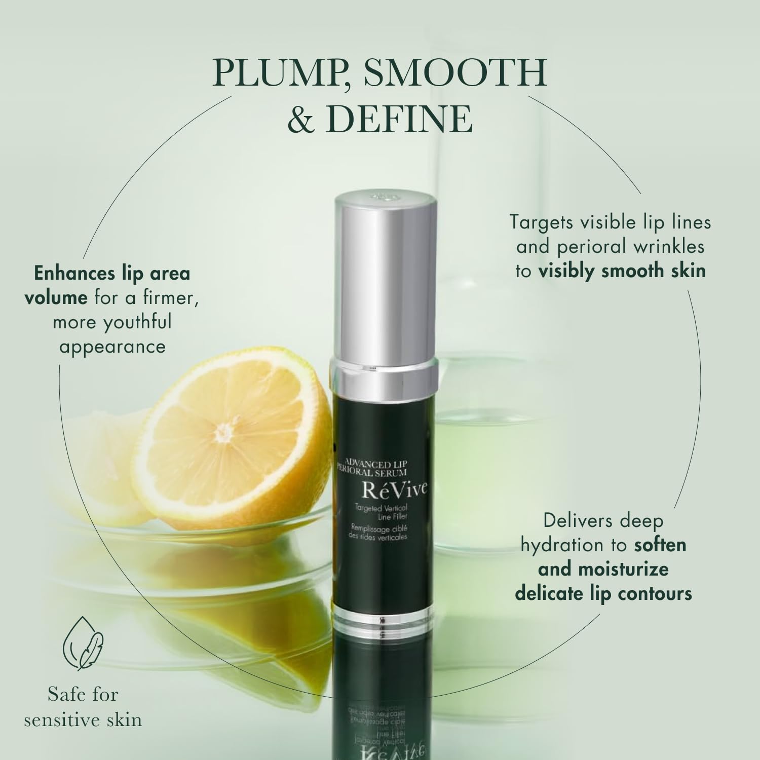RéVive Advanced Perioral Lip Serum - Anti Aging Perioral Lip Treatment to Reduce Lip Area Lines & Wrinkles -Helps Restore Lip Contour & Visible Fullness(0.5 fl oz) RéViveBuy Supplements Australia