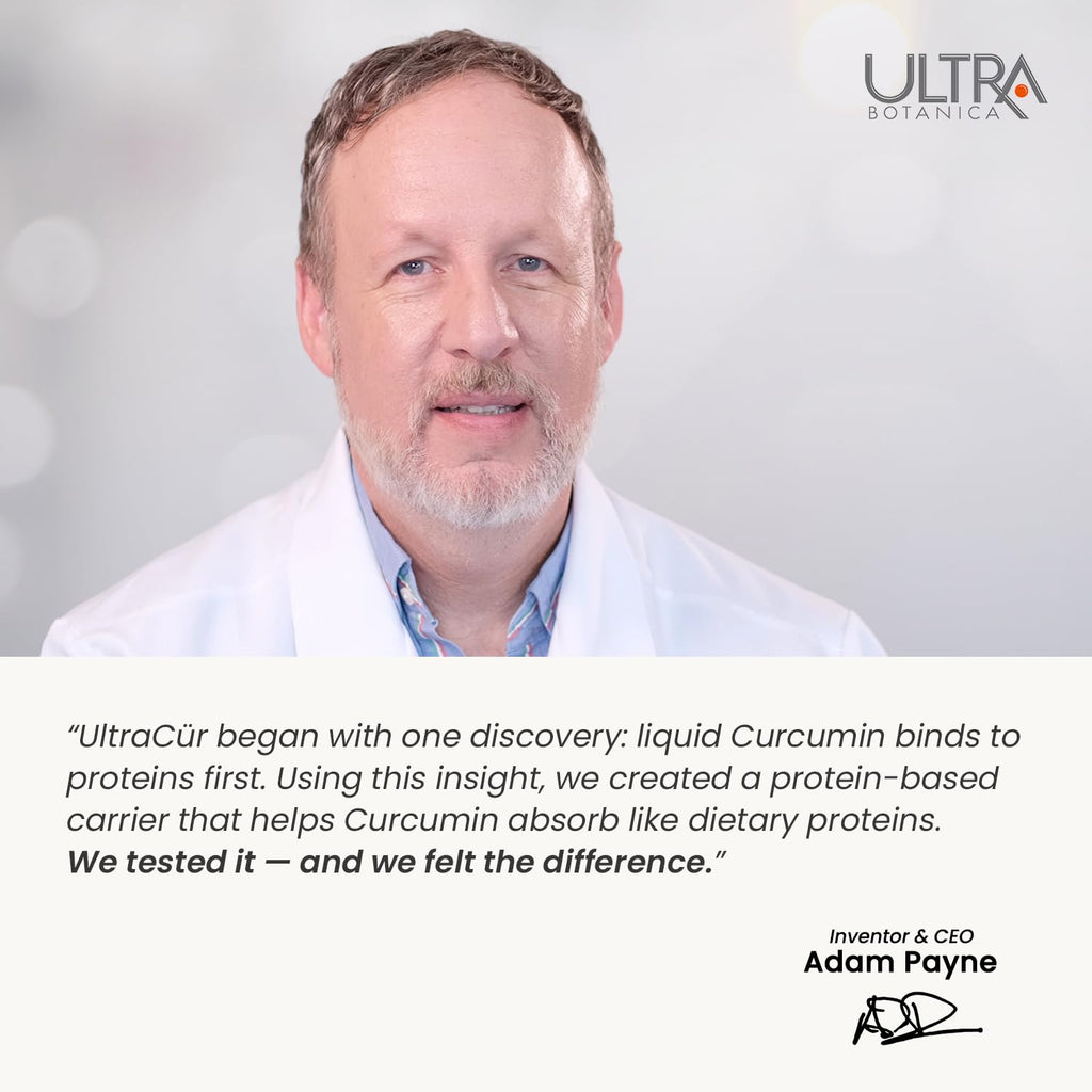 Ultracur Curcumin Complex Supplement - Ultra Bioavailable High Absorption Turmeric Curcumin Supplement for Joint, Muscle & Brain Support - Patented Protisorb for Premium Absorption – 60 Capsules UltraCurBuy Supplements Australia