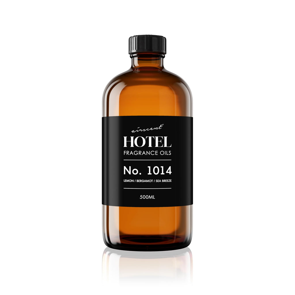 AirScent Hotel Diffuser Oil No. 1014 - The Iconic 5-Star Hotel Coastal Blend - Lemon Bergamot Sea Breeze - Fragrance Oil for Ultrasonic and Waterless Diffusers and Crafting - 500 mL Air-Scent buy supplements Au