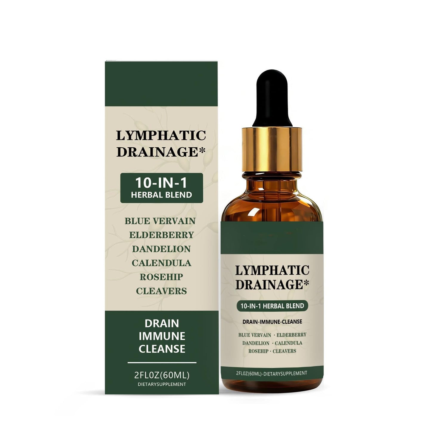 Cleantra Organic Lymphatic Drainage Drops,Natural Herbal Blend Lymphatic System Support Fast-Absorbing,Vegan & Non-GMO,Fast-Absorbing,2 fl oz (1PCS) Cleantra Organic buy supplements Au