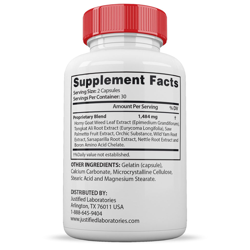 (2 Pack) Vital Grow XL Pills 1484MG Advanced Formula Proprietary Blend for Men 60 Capsules Justified Laboratories buy supplements Au
