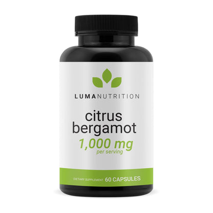 Luma Nutrition Citrus Bergamot 1000mg Per Serving - Citrus Bergamot Supplement - Heart Health Support - Made in the USA - Veteran Owned - 60 Capsules, 30 Servings Luma NutritionBuy Supplements Australia