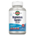 KAL Magnesium Taurate 400mg Plus Vitamin B6, Chelated Magnesium Supplement, High Absorption Magnesium Complex, Muscle and Heart Health Support, Vegan, Gluten Free,