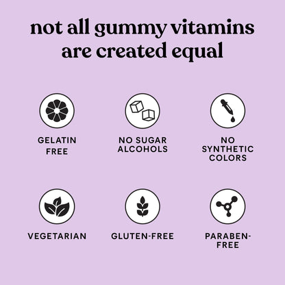 Lemme Purr Vaginal Probiotic Gummies for Women - Balanced pH, Healthy Odor, Yeast Balance & Flora Support