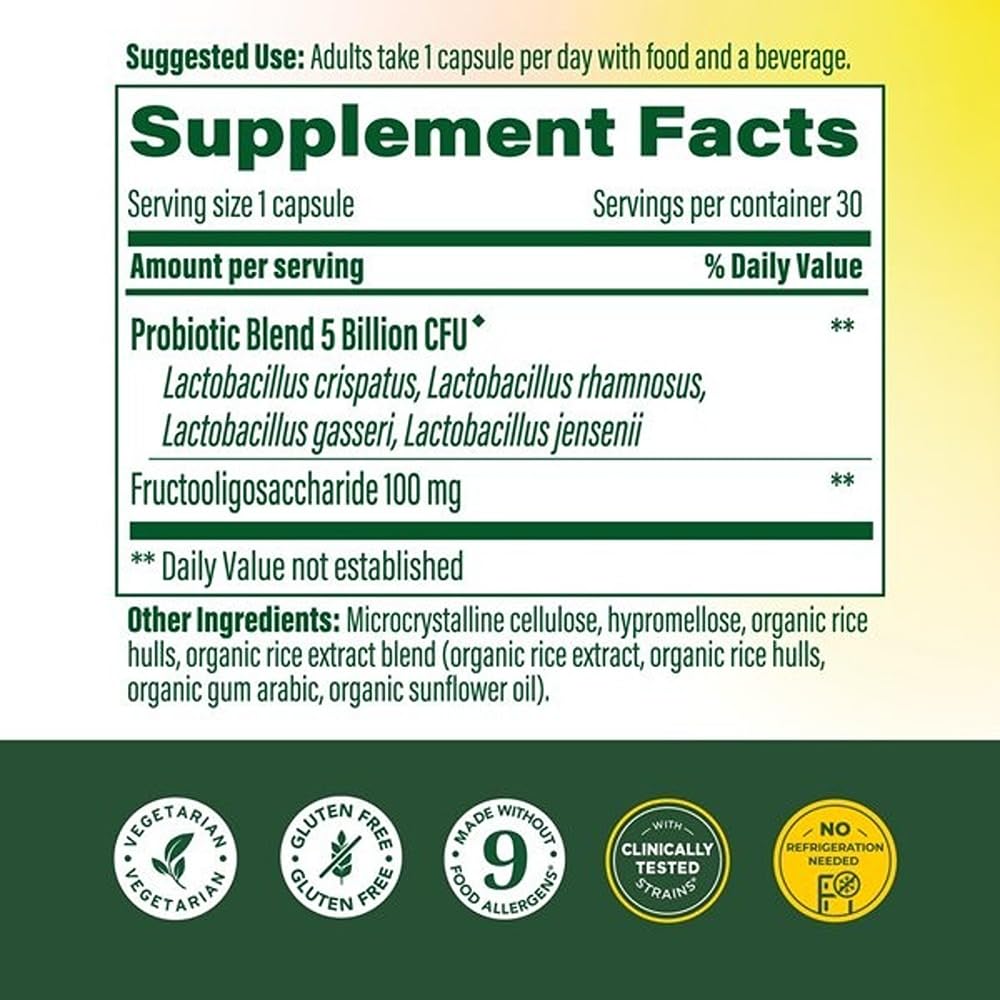 MegaFood Womens Probiotic + Prebiotic - Gluten-Free Prebiotics and Probiotics for Women, Supports Digestive Health & Regularity, Vaginal Probiotics