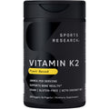 Sports Research Vitamin K2 as MK-7 100mcg with Coconut MCT Oil - 120 Veggie Softgels (4 Month Supply) Vegan Certified, Non-GMO Verified, Gluten & Soy Free Sports Research buy supplements Au