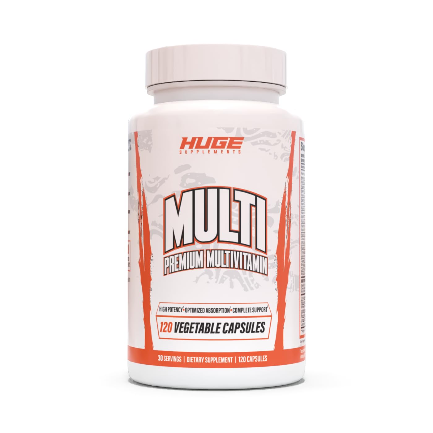 Huge Multi, Multivitamin for Men, High-Performance All-in-One Formula for Athletes & Bodybuilding, Vitamin & Mineral Replenishment, Supports Immune System & Healthy Hormone Levels (120 Capsules) Huge Supplements buy supplements Au