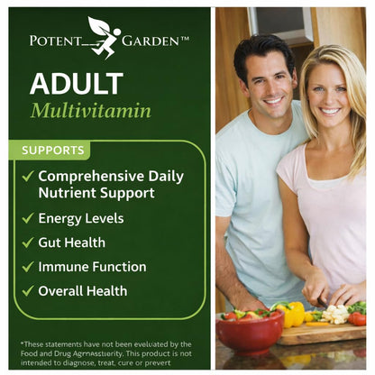 Potent Garden Daily Nutrition Bundle – Superfood Greens + Multivitamin Potent Garden buy supplements Au