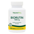 NaturesPlus Biorutin 1000 mg - 90 Tablets - Bioflavonoid & Rutin Complex - Supports Vascular Function & Circulation - Vegetarian, Gluten Free - 90 Servings NaturesPlusBuy Supplements Australia