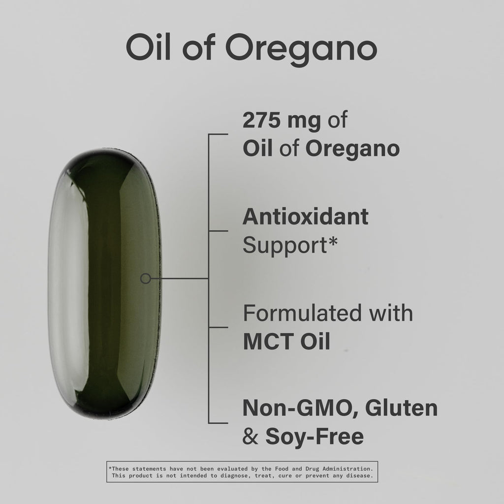 Sports Research® Oil of Oregano 9500mg w/Black Seed Oil & Coconut MCT Oil - Antioxidant Combination Supplement Rich in Thymoquinone & Carvacrol - Gluten Free · Non-GMO - 60 Softgels Sports Research buy supplements Au
