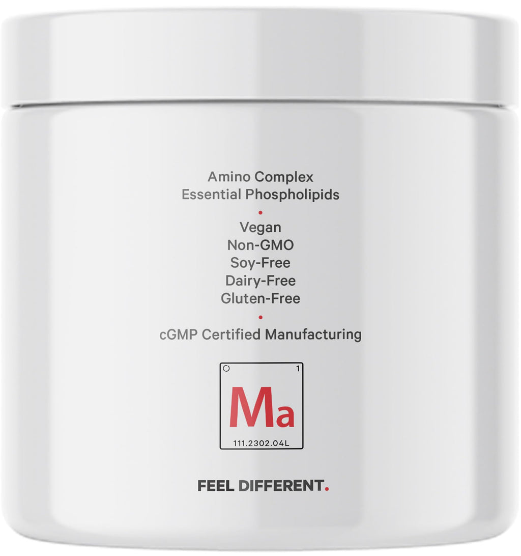 Codeage Liposomal Multi Amino Powder Supplement - BCAA & EAA Supplement All 9 Essential Amino Acids, Branched-Chain Amino Acid, Pre & Post Workout, Unflavored, Liposomal Delivery, Non-GMO, 6.15 oz CodeageBuy Supplements Australia