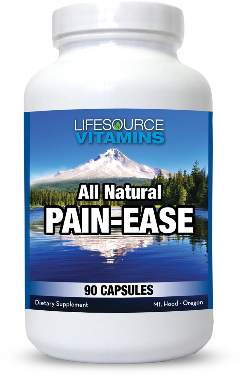 LifeSource Vitamins All Natural Pain Ease – 20 Synergistic Herbs and Enzymes That Naturally & Safely Support: Headaches & Migraines - Knees – Shoulders – Joints – Leg Pain – Tension LifeSource VitaminsBuy Supplements Australia
