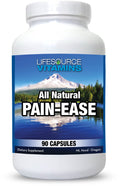 LifeSource Vitamins All Natural Pain Ease – 20 Synergistic Herbs and Enzymes That Naturally & Safely Support: Headaches & Migraines - Knees – Shoulders – Joints – Leg Pain – Tension LifeSource VitaminsBuy Supplements Australia