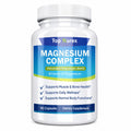 Supplement bottle labeled 'Top Nurex Magnesium Complex' on a white background