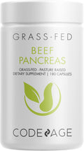 Codeage Grass Fed Beef Pancreas Supplement Glandulars - Freeze Dried, Non-Defatted Desiccated Beef Pancreas Pills – Pancreatic Enzymes Diet Meat - Pasture Raised Bovine Vitamins - 180 Capsules CodeageBuy Supplements Australia