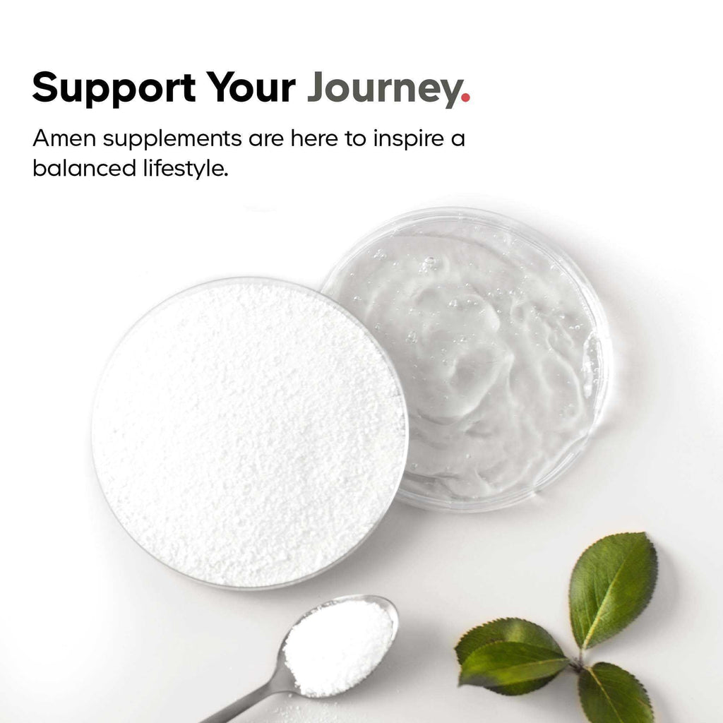 Amen Sea Moss Supplement - 1000mg Organic Irish Sea Moss, Bladderwrack, Burdock - Vitamin C, Aloe Vera, Black Pepper - Seaweed Superfood, Vitamins, Minerals, and Antioxidants - Non-GMO - 90 Capsules Amen buy supplements Au