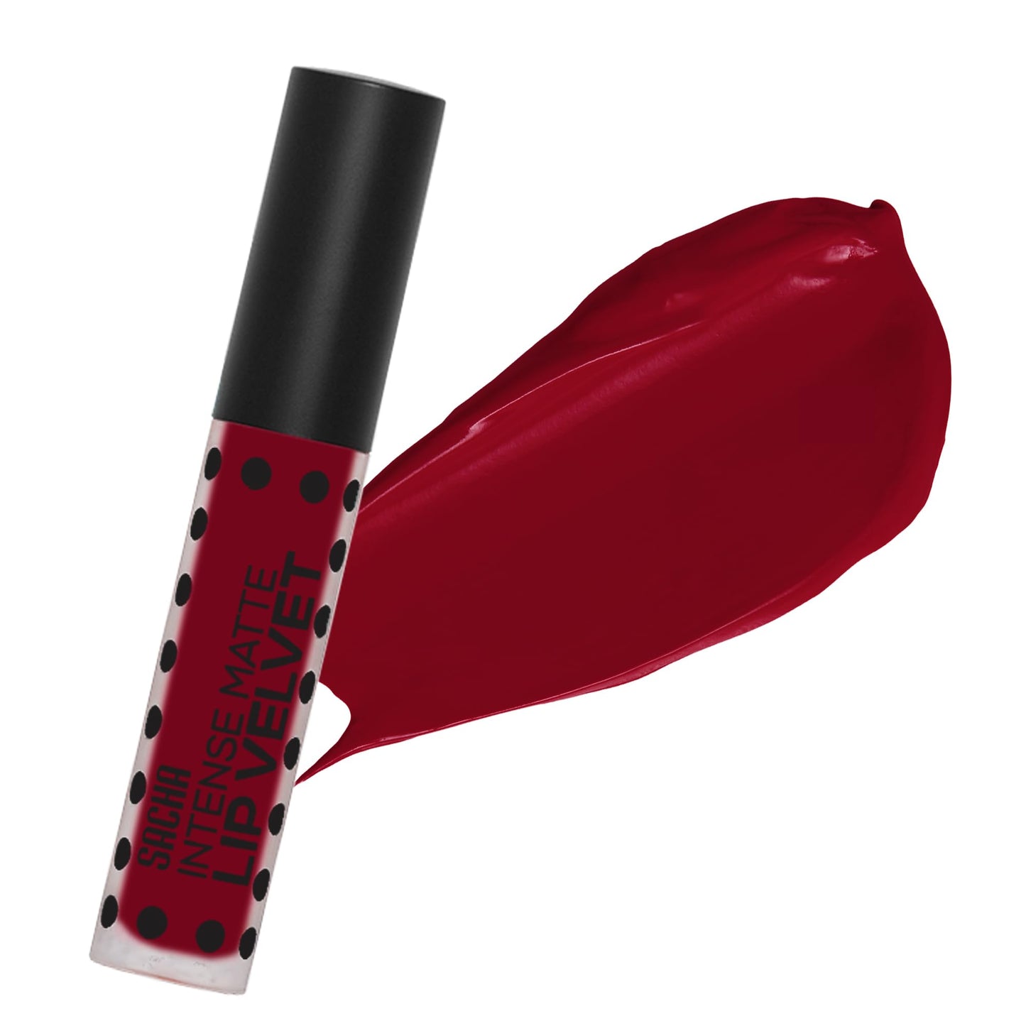Sacha Cosmetics Intense Matte Lip Velvet Liquid Lipstick, Long-Lasting Velvet Matte Finish, 0.2 fl oz Pass The Money Sacha CosmeticsBuy Supplements Australia