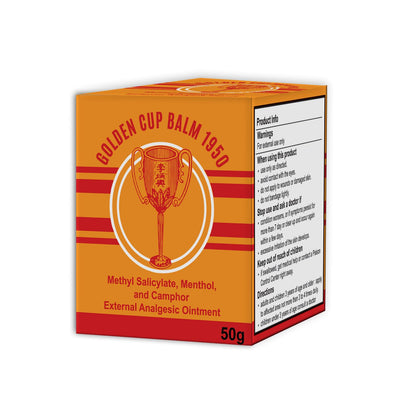 Golden Cup Balm Yellow Herbal Thai Ointment 50g Golden CupBuy Supplements Australia
