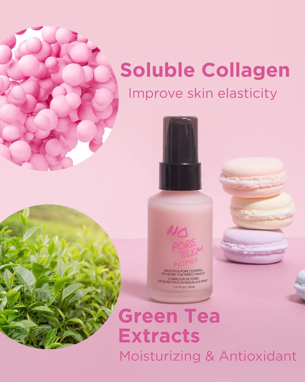 TOUCH IN SOL No Poreblem Primer – Pore Primer for Korean Makeup, Mattifying Primer for Oily Skin, Pore Eraser for Large Pores, Blurring Finish from K Beauty (1.01 fl.oz/30ml) Touch in SolBuy Supplements Australia