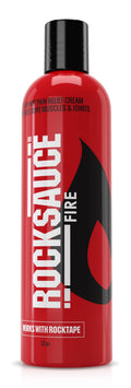 RockTape RockSauce Fire Hot Muscle Relief Cream with Capsaicin, 12 Ounce Bottle RockTapeBuy Supplements Australia