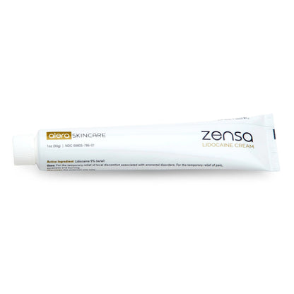 Zensa Numbing Cream 5% Lidocaine – Maximum Strength Topical Anesthetic with Vitamin E for Pain Relief from Hemorrhoids – Vegan, Cruelty-Free, Water-Based, Physiologic pH for Sensitive Skin – 30g ZensaBuy Supplements Australia