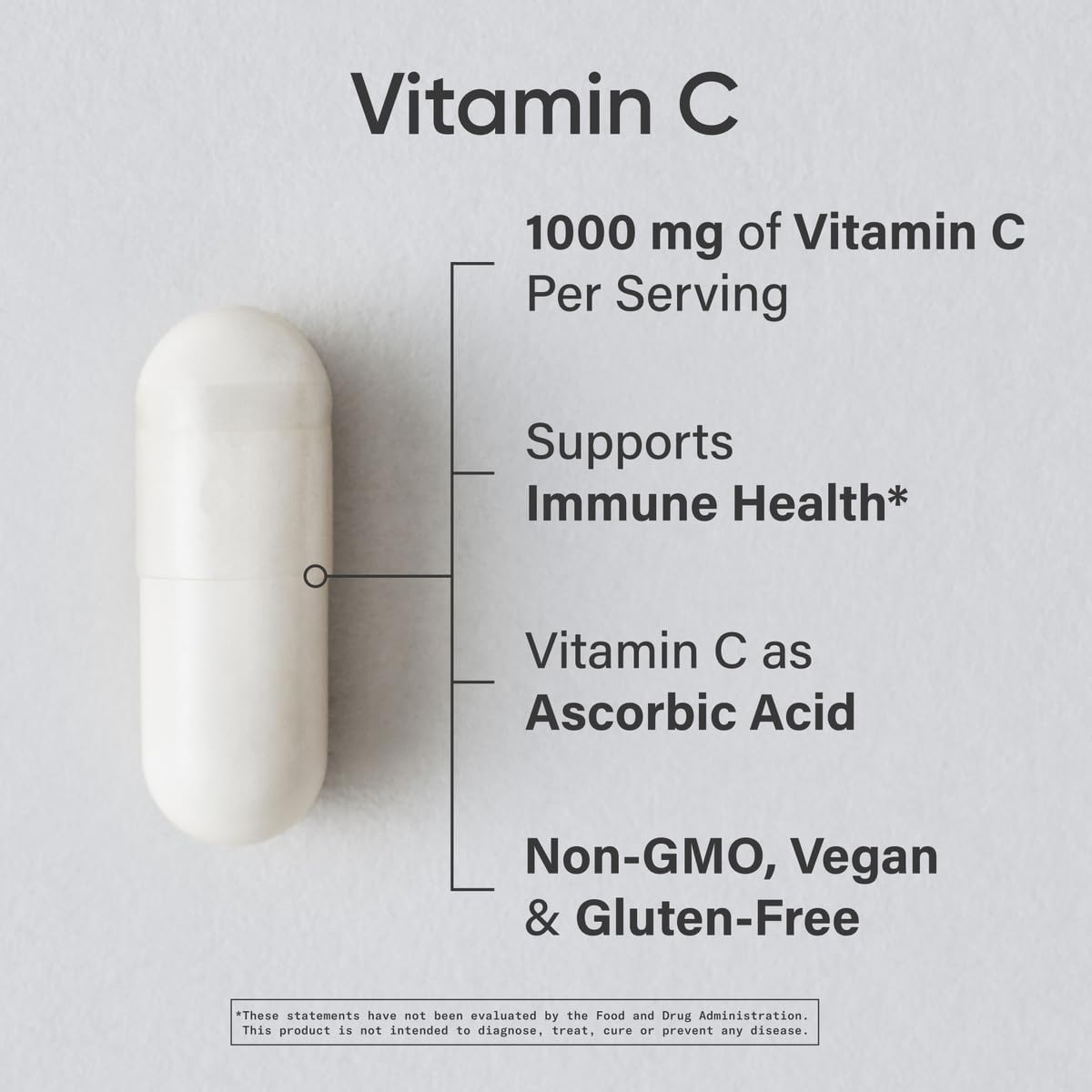 Sports Research High Potency Vitamin C Supplement - Vegan Veggie Capsules for Antioxidant Activity & Immune Support - Non-GMO Verified & Gluten Free - Ascorbic Acid Vitamin C 1000mg, 240 Count Sports Research buy supplements Au