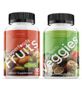 Alpha Pure Superfoods Reds Fruits and Greens 180 Capsules Vegetables Fruits and Veggies Superfood | Natural Balance of 90 Fruit Capsules, 90 Veggie Capsules for Men, Women Vitamins and Minerals Alpha PureBuy Supplements Australia