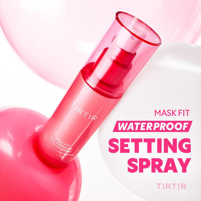 TIRTIR Waterproof Setting Spray – 24 Hour Long Lasting Fix, Sweatproof Water Resistant Makeup Finisher – Ethanol Free, Semi Matte Finish for Oily Skin – Korean Makeup Fixer TIRTIRBuy Supplements Australia