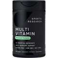Sports Research® Multivitamin – Advanced Formula - 23 Essential Vitamins & Minerals with CoQ10 & Iodine - Daily Nutrient Support*- Non-GMO Tested & Gluten-Free -60 Veggie Capsules Sports ResearchBuy Supplements Australia