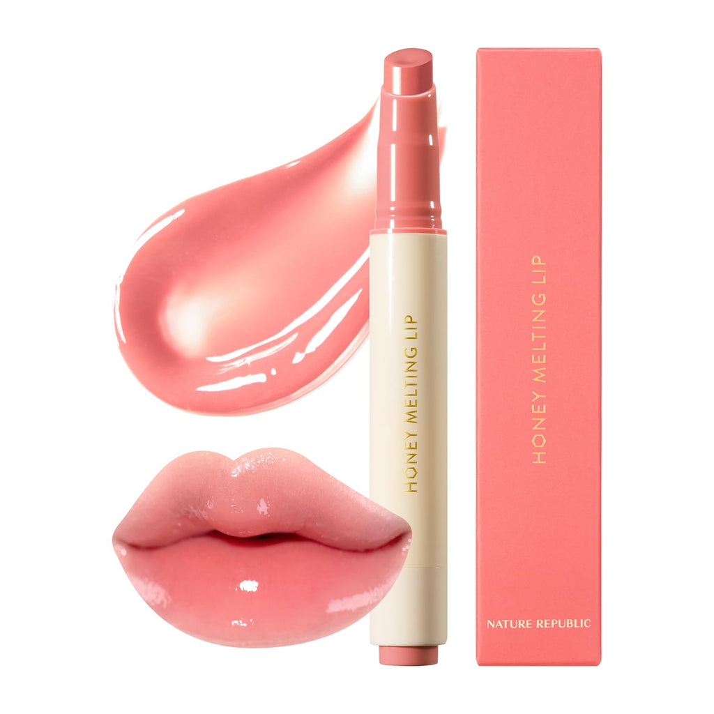 Nature Republic HONEY MELTING LIP (02 FIG) SOFT LIP STICK, Hydrating Gloss, Moisturizing balms, Sheer tint, Shine & Nude, Glowy Finish, korean make up Nature RepublicBuy Supplements Australia