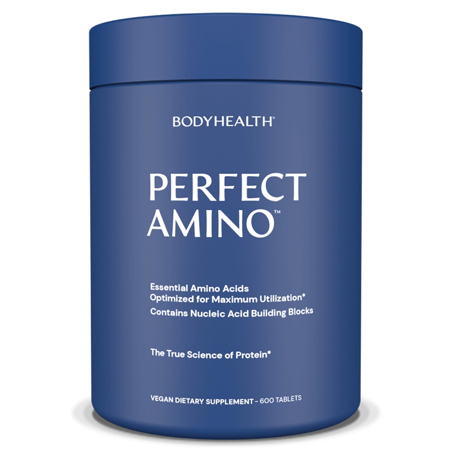 BodyHealth PerfectAmino, Essential Amino Acid with BCAAs + Lysine, Phenylalanine, Threonine, Methionine, Tryptophan, Supplement for Muscle Mass Production,