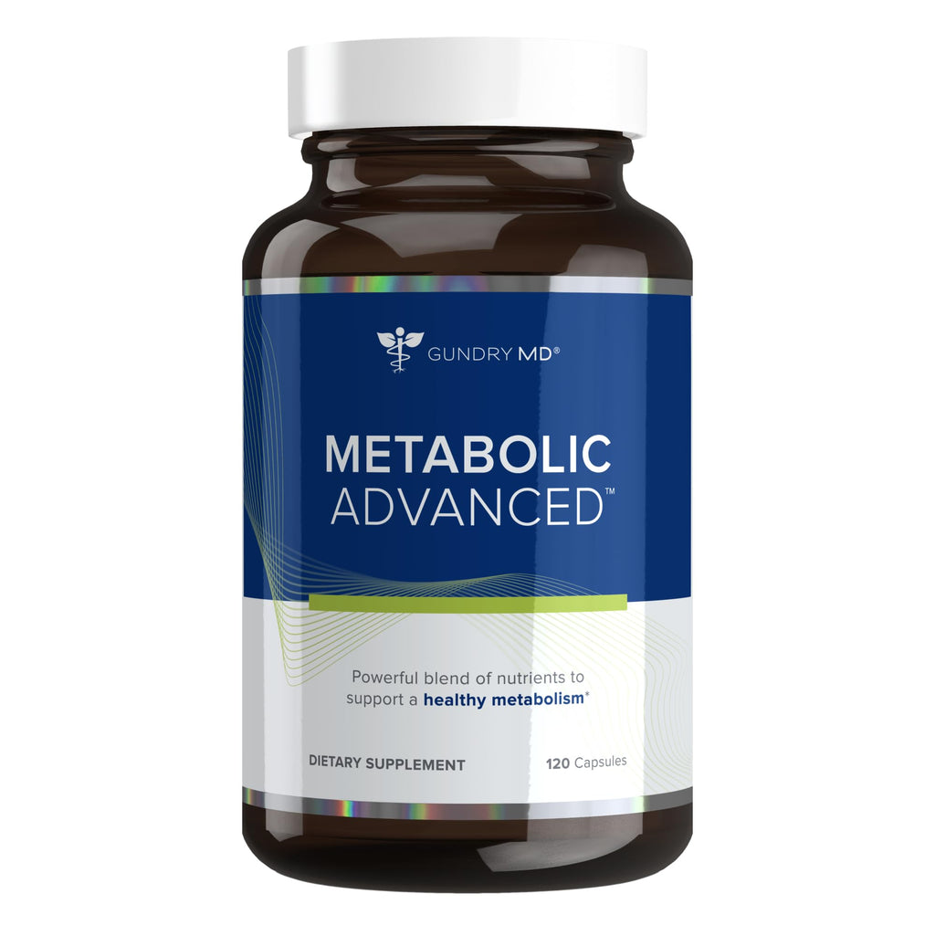 Gundry MD® Metabolic Advanced Nutrient Blend with Berberine to Support Healthy Metabolism, 120 Count Gundry MDBuy Supplements Australia