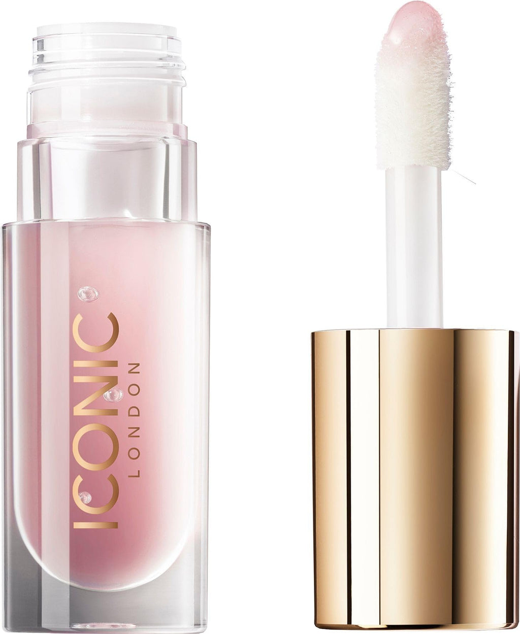 ICONIC LONDON Lustre Lip Oil | Non Sticky, Moisturizing and High Shine Lip Oil, Containing Vitamin C and Hyaluronic Acid, Cruelty Free, Vegan Makeup, Sugar Mama (Pink), 6 mL/ 0.2 Fl Oz ICONIC LONDON buy supplements Au