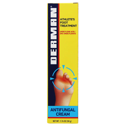 Derman Cream for The Treatment of Athlete's Foot, 2-Pack of 1.76 Oz Each, 2 Tubes Derman buy supplements Au