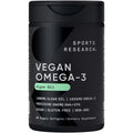 Sports Research Vegan Omega-3 Fish Oil Alternative from Algae Oil - Highest Levels of Vegan DHA & EPA Fatty Acids | Non-GMO Tested & Vegan Certified - 60 Veggie Softgels (Carrageenan Free) Sports Research buy supplements Au