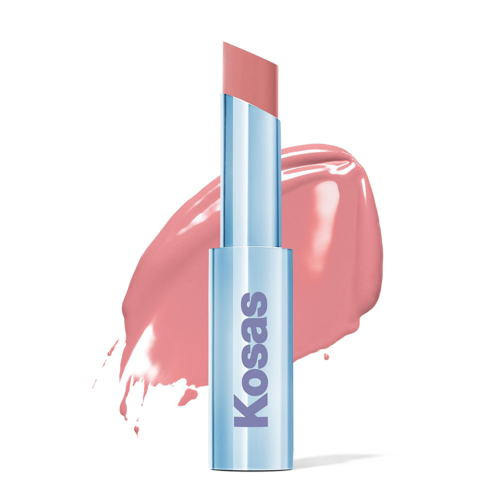Kosas Wet Stick Moisturizing Shiny Sheer Lipstick with Ceramides, Hyaluronic acid, Peptides and Mango Butter - Soothes, Softens, and Moisturizes Lips – Malibu KosasBuy Supplements Australia