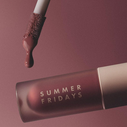 Summer Fridays Dream Lip Oil - Hydrating Tinted Lip Gloss Oil - Non-Sticky Formula with Skincare Benefits for Long-Lasting Softness + Shine - Effortless Beauty Gifts - Soft Mauve (0.15 Oz) Summer FridaysBuy Supplements Australia