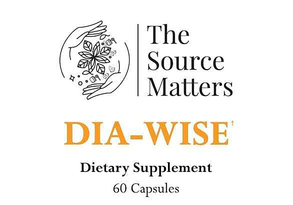 The Source Matters Dia-Wise Metabolic Health Supplement | Alpha Lipoic Acid, Cinnulin Capsules, Biotin, Chromium, Vanadyl Sulfate, Vitamin B for AMPK Activation (60 Count) THE SOURCE MATTERS buy supplements Au