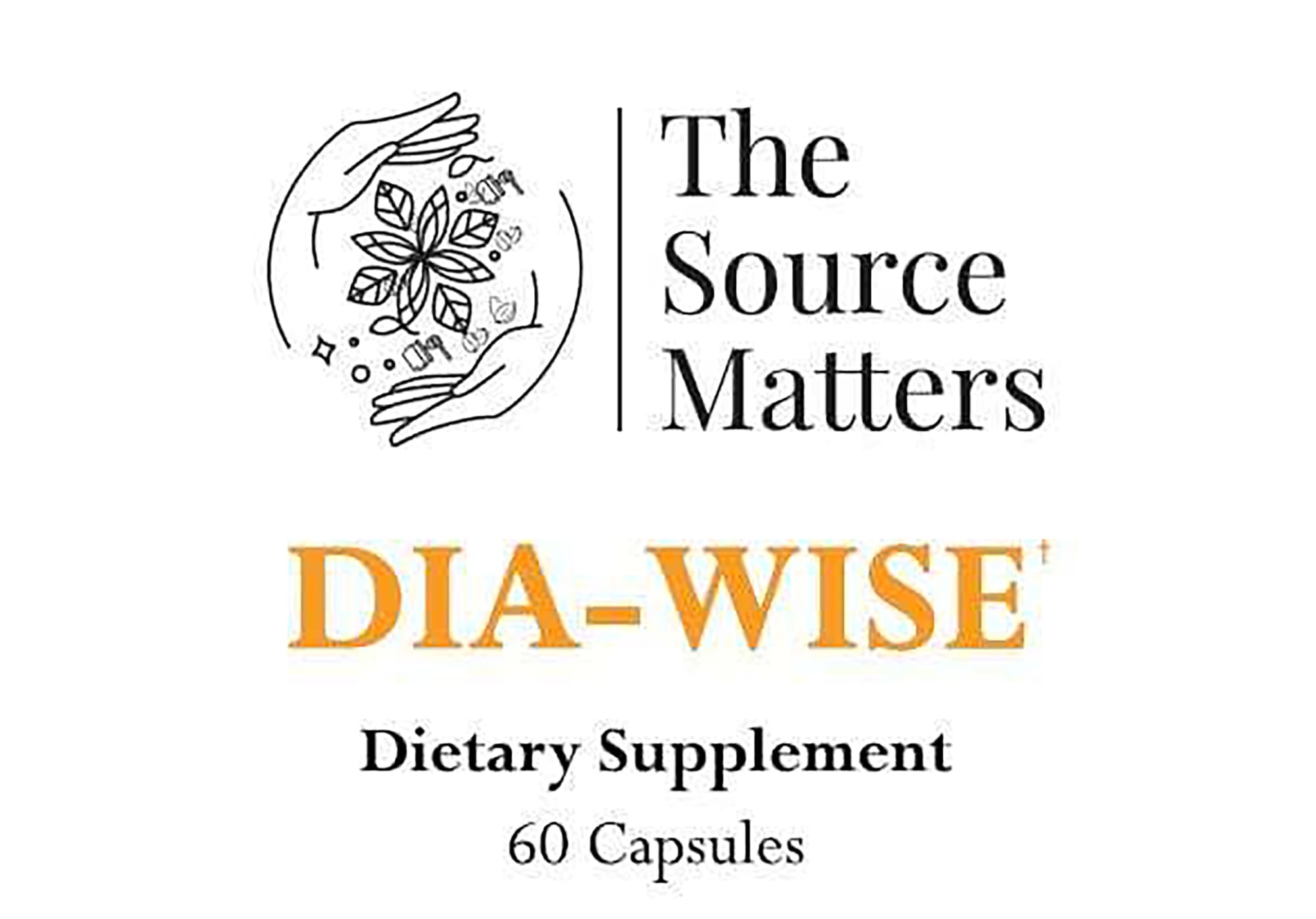 The Source Matters Dia-Wise Metabolic Health Supplement | Alpha Lipoic Acid, Cinnulin Capsules, Biotin, Chromium, Vanadyl Sulfate, Vitamin B for AMPK Activation (60 Count) THE SOURCE MATTERS buy supplements Au