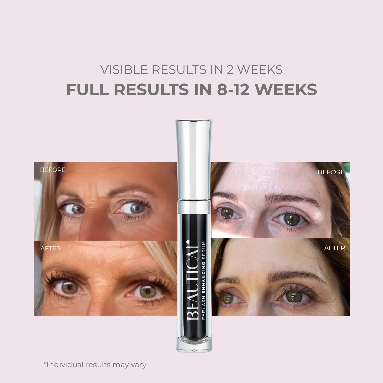 BEAUTICAL Eyelash Serum – Lash Enhancing & Conditioning Formula with Botanical Ingredients for the Appearance of Fuller, Shinier & Healthier-Looking Lashes – Nourishing Lash Care, 3ml BEAUTICALBuy Supplements Australia