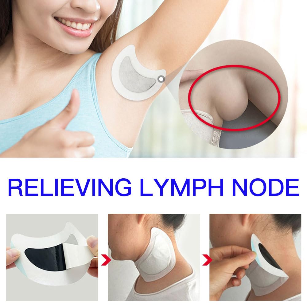 Lymphatic Drainage Patch,Herbal Lymph Nodes Patch,Herbal Lymphatic Drainage Care Patch,Lymphatic Drainage Patches,Lymph Nodes Patch, Lymphatic Massage（24PCS） Pumei buy supplements Au