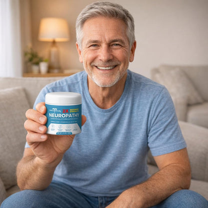 Medical Miracles Neuropathy Cream 2X Strength | Nerve Therapy Max Potency Relief for Feet, Hands, Legs, Toes - Arnica, Vitamin B6, Aloe Vera, MSM - Crafted for Exceptional Relief 4oz Medical MiraclesBuy Supplements Australia