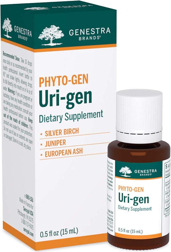Genestra Brands Uri-gen | Silver Birch, Juniper, and European Ash Herbal Supplement | 0.5 fl. oz. Genestra Brands buy supplements Au