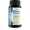 Supplement bottle labeled 'Blood Cleanse' on a white background